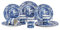 Spode Blue Italian 12 Piece Set by Spode