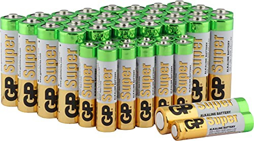 GP 32x Mignon AA LR6 & 12x Micro AAA LR03 Megapack 44 Stück GP Batteries Super Alkaline, 030MEGAPACK, 32xAA & 12xAAA