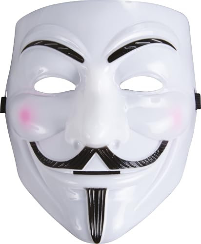 p'tit clown 23520 Maske für Erwachsene - Anonym - Hard White