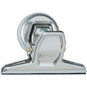 Maul Briefklemmer Maulpro 75mm mit Kraftmagnet nickel VE=3 Stück