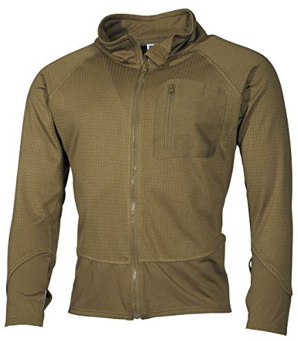 MFH US Unterziehjacke Tactical (DE/NL/SE/PL, Alphanumerisch, 3XL, Regular, Regular, coyote tan)