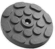 Gummiauflage für JAB Becker / Hofmann / Hermann Hebebühnen Ø 120 mm