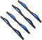 LUVODI 4 Pack Car Door Protectors Bump Stop Door Edge Guard Strip Dent Reflectors Clip On Car Rear Front Door Scratches Protection