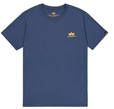 Alpha Industries Herren Basic Small Logo T-Shirt