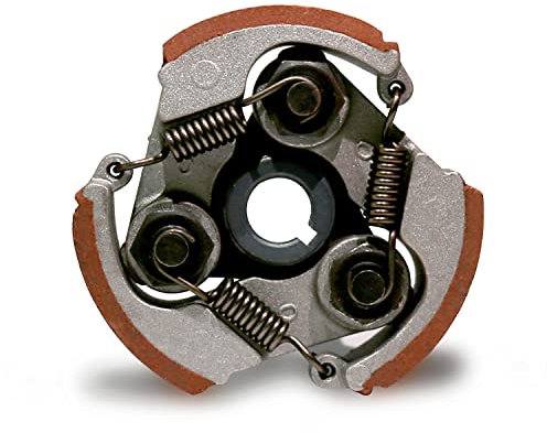 Auped Kupplungskupplung Kupplungsblock für Motorrad mit 3 Federn für 2-Takt 47cc 49cc Mini Quad Pocket Bike Dirt Bike ATV Scooter