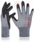 DEX FIT Nitrilschaum Arbeitshandschuhe FN330 – 3D-Komfort, Dehnbare Passform, Fester Griff, Dünn und Leicht, Touchscreen, Langlebig, Atmungsaktiv, Maschinenwaschbar; Grau XL (10) 1 Paar