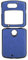 ASHATA Funda Protectora para teléfono móvil para Motorola RAZR 5G, Funda Plegable para teléfono móvil con patrón de Piel de Vaca de Dos Colores, Resistente al Agua a Prueba de Golpes(Azul)