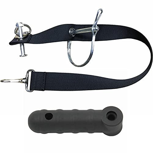 Flex Connector für Burley Fahrradanhänger, kompatibel mit rundem, quadratischem Anhängerkupplung (starkes elastisches TPU), Stoßdämpfung (für quadratische Anhängerkupplung)
