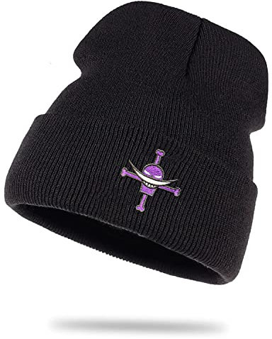 Whitebeard Logo Son Ruffy Luffy Naruto Saitama Dragon Master Goku Ball Roshi Piece Db - Wollmütze Wintermütze Rollmütze Beanie Mütze Seemannsmütze Unisex Piece