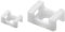 190 Pieces White Cable Tie Bases,Cable Tie Mounts,Cable Tie Saddles (White)