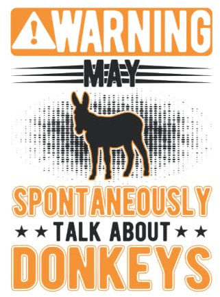 Esel Tagesplaner: May spontaneously talk about Donkeys Maultier Esel / Kalender 2023 & 2024 / Wochenplaner Tagesplaner Planer / Planungsbuch To-Do-Liste / 6x9 Zoll / 100 ausfüllbare Seiten