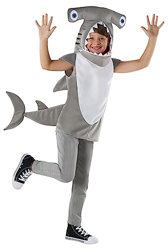Morph Costumes Hammerhai Kostüm für Kinder, Perfekt für Karneval und Fasching, Lustiges Tierkostüm, M