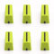 HUMARH 6er-Pack Fader-Drehknopfkappen für Pioneer DDJ-SX DDJ-S1 DDJ-SZ, Rane 61 62 64 68 TTM 57SL, Numark N4 NS6 NS7 V7, Allen & Heath XONE 92 4D DX, Native Instruments Kontrol F1 S2 S4 X1 Z2 (grün)