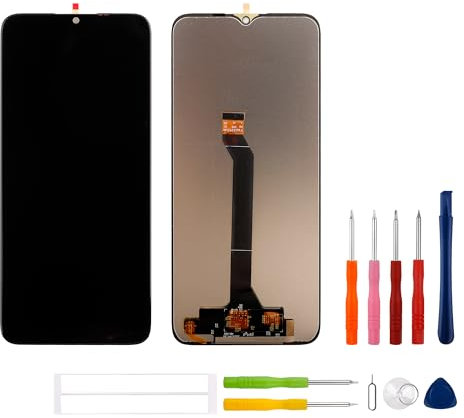 swark Pantalla LCD de 6,58 pulgadas compatible con CUBOT X70 (negro sin marco) pantalla LCD táctil reemplazo + herramientas