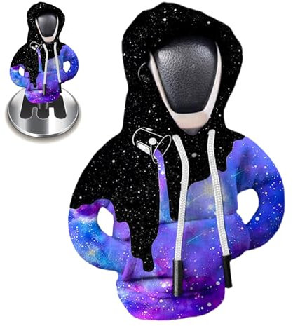 Lambo Schalthebelabdeckung, Auto Schaltknauf Hoodie, Lustige Hoodie Für Schaltknauf, Black, Baumwolle, 100%, 12 x 5.8 cm