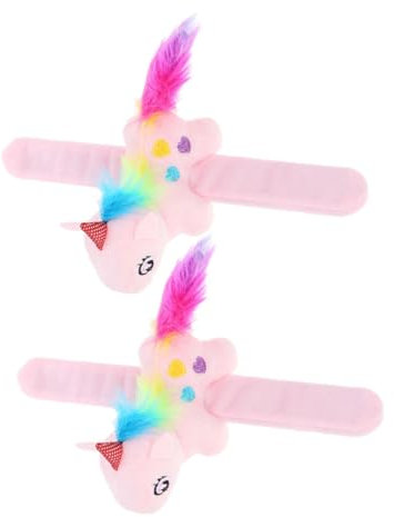 ifundom 2 Stück Hug The Ring Slap Bands Für Kinder Leichte Armbänder Dekorative Slap Armbänder Mit Tiermotiven Interessante Slap Armbänder Kinderarmbänder Slap Ringe Kinderarmbänder