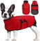 AOFITEE Kleiner Hundemantel, Warme Hundewinterjacke für Extra Kleine Hunde, Reflektierende Rollkragen-Hundeweste mit Integriertem Geschirr,wasserdichte Hundeschneejacke für Chihuahua, Yorkshire