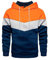 DUHGBNE Meine Bestellungen Sweatshirts FüR Herren 2023 Und Winter Straße Casual Sport Pullover Lose Seite Naht Farbe Passenden Jugend Mit Kapuze Winterjacke Herren Angebote