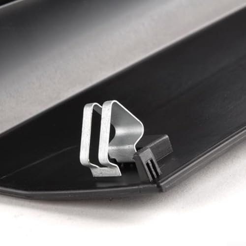 Babominimer Abdeckung für Anhängerkupplung für BMW E83 X3 (2007-2011) in Schwarz mit Teilenummer 51123416243, Verbesserter Kühlkörper und Aufladen