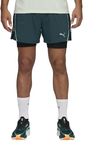 PUMA Herren Velocity 2-in-1-Laufshorts