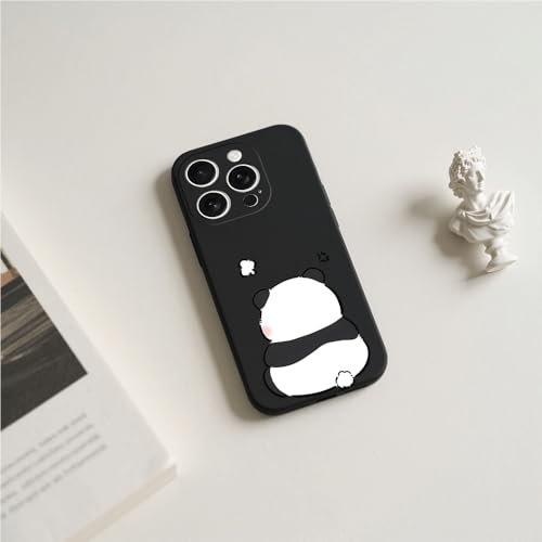 LIRASIRA Kompatibel mit Samsung Galaxy A14 4G 5G Cartoon Adorabler Panda Trendige Weiche Handyhülle