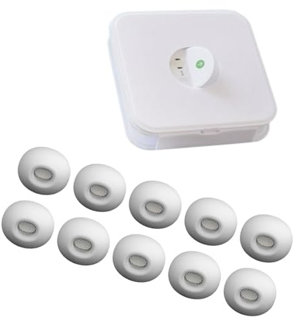 HOOLRZI 10 Stück Silikon Ohrstöpsel Für Pro3-Kopfhörer Ohrstöpsel Für Aktiven Lebensstil Fitnessstudio Pendeln Ergonomisches Schweißfestes Design Silikon Ohrpolster