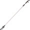 Ribimex Prplt5Xl Lancia Telescopica Alluminio con Impugnatura e Ugello N° 5, Nero/Argento, 92 X 2.5 X 6.5 Cm