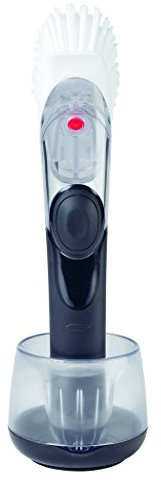 Oxo - 1314480 - Brosse Longue Distributrice de Savon + Socle