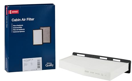 DENSO Filtro abitacolo DCF449P Filtro particellare Altezza: 57 Larghezza: 207 Lunghezza: 269 Compatibilità con VW Golf 6 5K1 Golf 5 Hatchback 1K1 TIGUAN 5N, AUDI A3 Sportback 8PA A3 Hatchback 8P1