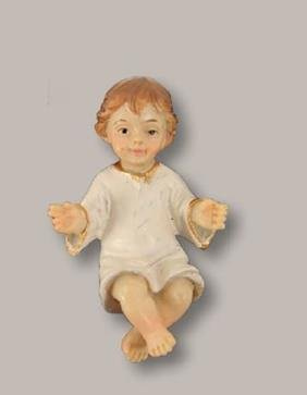 Unbekannt Krippenfiguren Jesuskind lose Höhe 3cm geeignet für 8cm Figuren