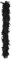Trendandstylez Federboa 180cm Federschal 50g Karneval Boa 11 Farben (Schwarz)