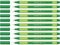 Schneider Line-Up Fineliner (Strichstärke 0,4 mm, aus biobasiertem Kunststoff, ausgezeichnet mit Der blaue Engel) 10 Stück, blackforest-green