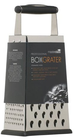 MasterClass Râpe en acier inoxydable antidérapante avec manche, 24,5 cm (9,5), argent