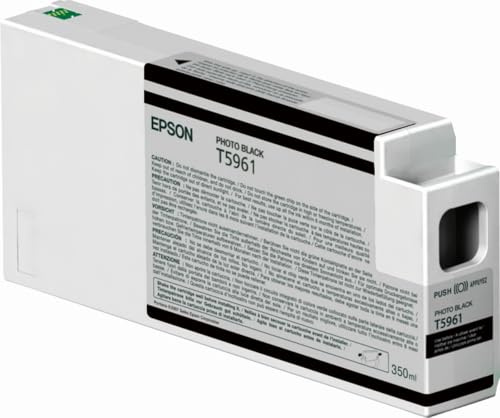 Epson T5961 Tintenpatrone, Singlepack, Foto schwarz C13T596100 350 ml