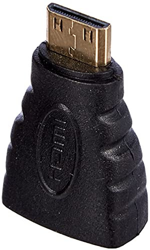 Adaptateur DVI mâle vers HDMI femelle HDSupply - Plaqué or - Full HD - 1080p - Noir 1 Noir