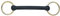 Shires Nylon Overcheck Bradoon Bit 4 inch Black Gold