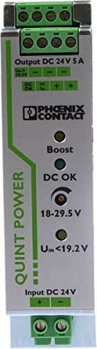 Phoenix Contact QUINT-PS/24DC/24DC/5 DC/DC-Wandler 120W 24 V dc IN, 24V dc OUT / 5A 1.5kV dc isoliert