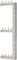 Hager KCF668L Phasenschiene 3+N 3-reih.links vertikal
