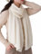 Prettystern 100% Kaschmir 200cm lang XL großer Damen Herren Schal Cashmere Scarf groß Winter Stola - ivory Creme Weiß