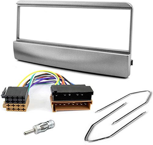 1 DIN Car stereo facia radio adapte for Ford Focus/Fiesta/Mondeo/escort/transit + adaptateurs iso et clés