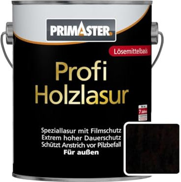 Primaster Profi Holzlasur 750ml Palisander Holzschutzlasur Dauerschutzlasur