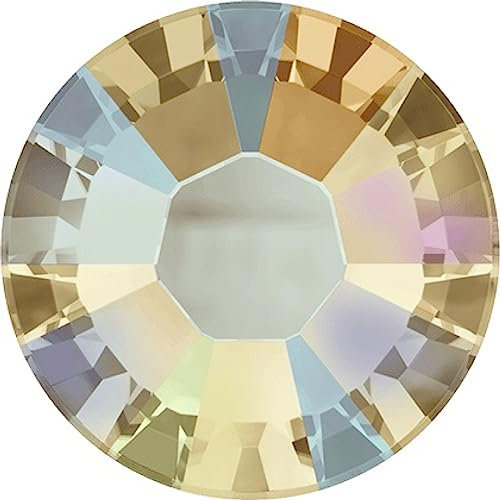 SWAROVSKI® Kristalle 2038 HotFix SS06 (ca. 2.0mm) 100 Stück Light Topaz Shimmer