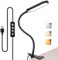 Lampe de Bureau à Pince, Lampe de Lecture LED Flexible avec Lumière Adjustable en 3 Couleurs et 10 Luminosités Protection les Yeux Parfait pour le Lit, le Tableau, le Chevet