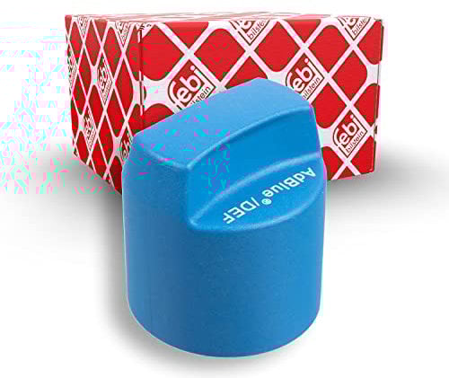 febi bilstein 170909 Tankdeckel für AdBlue®-Tank, 1 Stück, blau