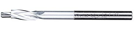 PFERD HSS Flachsenker mit Führungszapfen | Ø 6,0 mm, Schaft-ø 5 mm, DIN 373, fein | 25203100 – für Durchgangslöcher