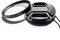 Filtre de protection UV multicouche 52 mm et bouchon d'objectif 52 mm pour objectif Nikon AF-S DX NIKKOR 18-55 mm, objectif Sigma 30 mm F1.4 (lot de 1 + 1)