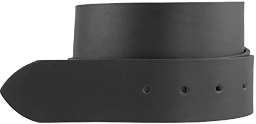 BELTINGER Gürtel aus Vollrindleder ohne Schnalle 4,5 cm | Jeans-Gürtel für Damen Herren 45mm | Breiter Leder-Gürtel