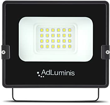 AdLuminis LED Strahler Außen Fluter 20W 1.820 Lumen IP66 6000K