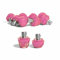STUDIAMONDS Gummistollen für Fußballschuhe - 14 Fußballstollen Standardgewinde-TPU Studs (Fluoreszierendes Rosa)