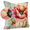 ANRO Kissenbezug Dekokissen Kissen Sofakissen Kissenbezüge Kissenhülle Gobelin Motiv Mohnblume 45x45cm ohne Füllung